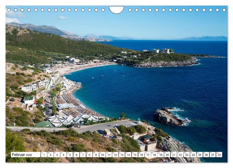 Produktbild: ALBANIENS Sch&ouml;nheiten (Wandkalender 2026 DIN A4 quer), CALVENDO Monatskalender