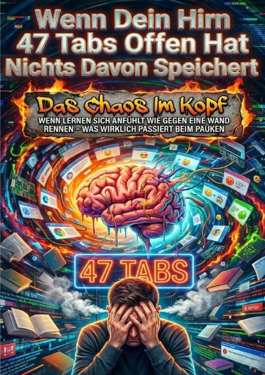 Produktbild: Wenn Dein Hirn 47 Tabs Offen Hat und Nichts Davon Speichert