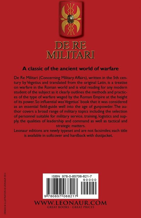Produktbild: De Re Militari (Concerning Military Affairs)