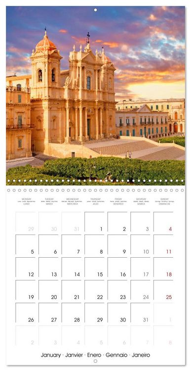 Produktbild: Beautiful Sicily (Wall Calendar 2026 12 &times; 12 Inch) CALVENDO 12 Month Wall Calendar