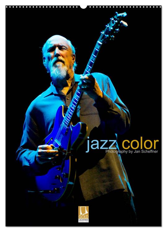 Produktbild: jazz color (Wandkalender 2026 DIN A2 hoch), CALVENDO Monatskalender