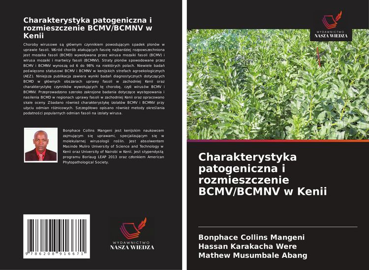 Produktbild: Charakterystyka patogeniczna i rozmieszczenie BCMV/BCMNV w Kenii