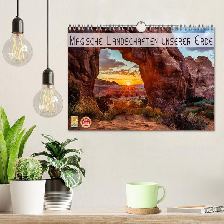 Produktbild: Magische Landschaften unserer Erde (Wandkalender 2026 DIN A4 quer), CALVENDO Monatskalender