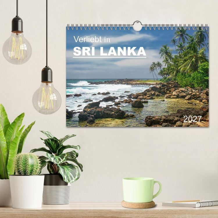 Produktbild: Verliebt in Sri Lanka (Wandkalender 2027 DIN A4 quer), CALVENDO Monatskalender