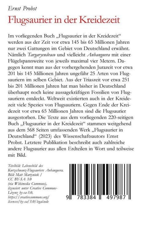 Produktbild: Flugsaurier in der Kreidezeit