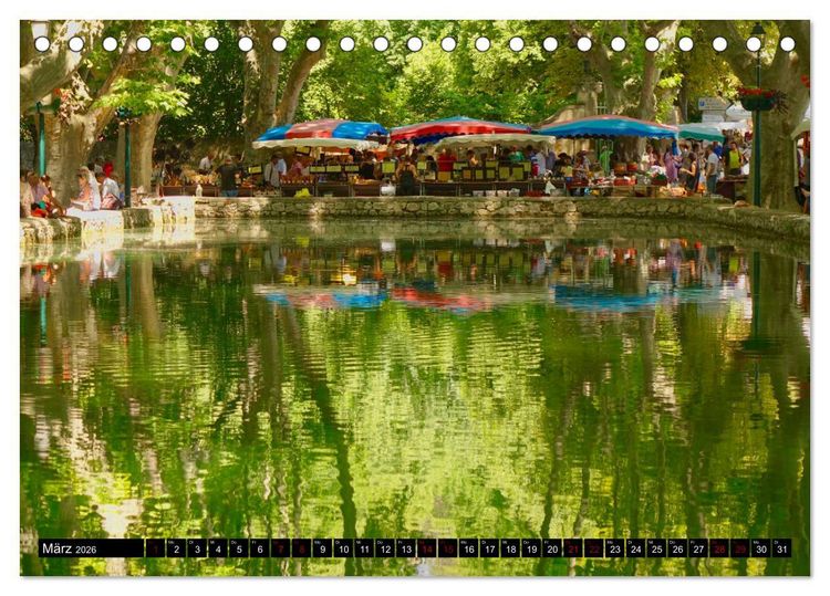 Produktbild: Luberon. Im Herzen der Provence (Tischkalender 2026 DIN A5 quer), CALVENDO Monatskalender