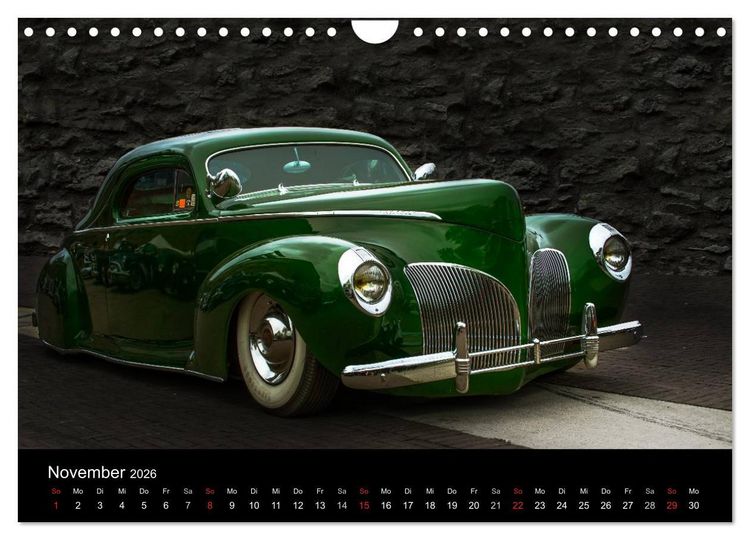 Produktbild: Custom Cars - Autos die begeistern (Wandkalender 2026 DIN A4 quer), CALVENDO Monatskalender