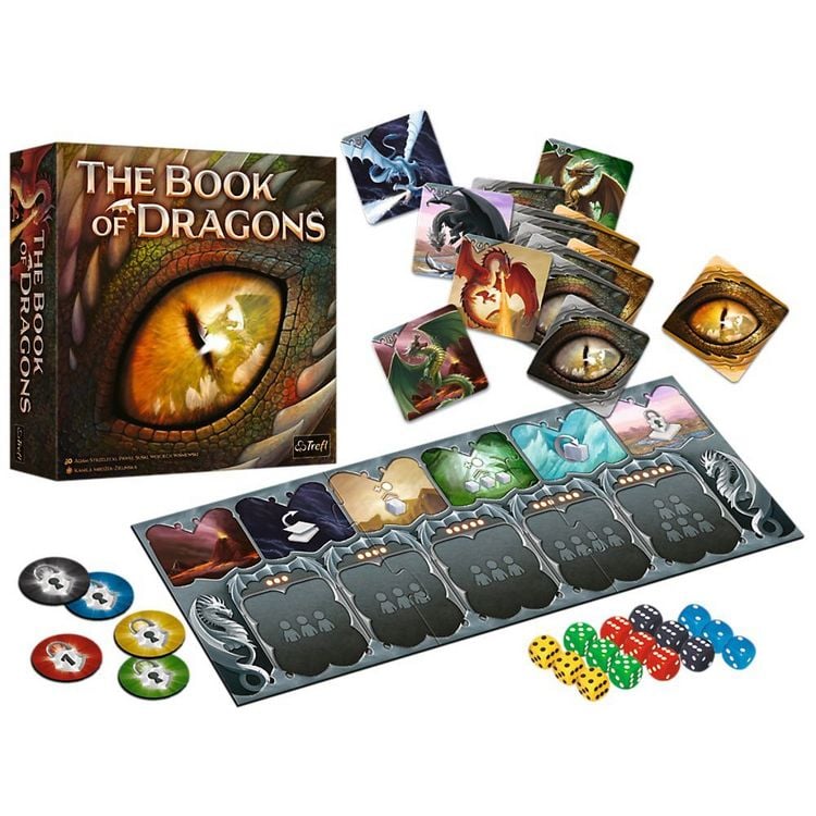 Produktbild: Spiel - THE BOOK OF DRAGONS