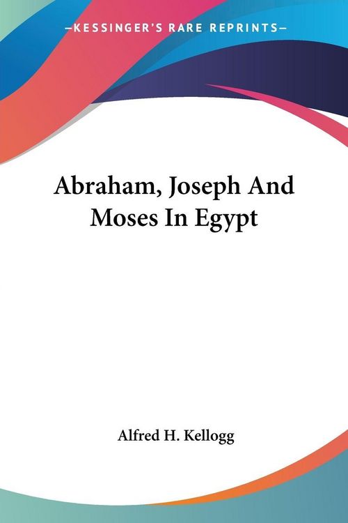 Produktbild: Abraham, Joseph And Moses In Egypt