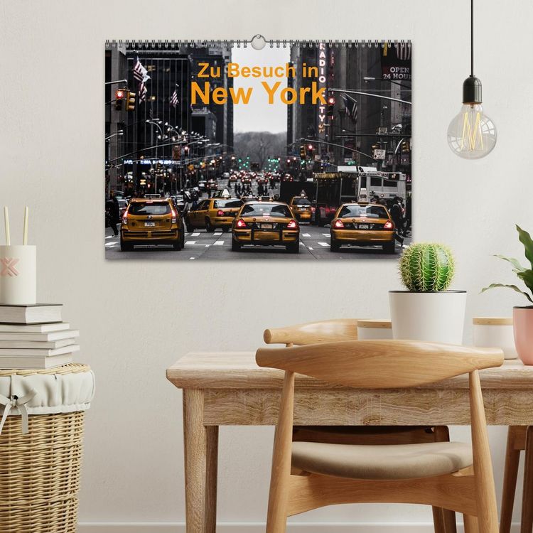 Produktbild: Zu Besuch in New York (Wandkalender 2026 DIN A3 quer), CALVENDO Monatskalender