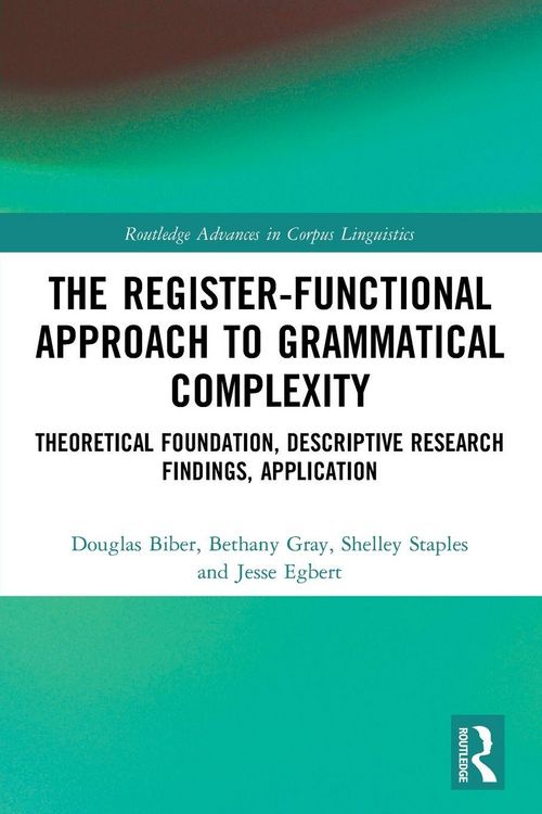 Produktbild: The Register-Functional Approach to Grammatical Complexity