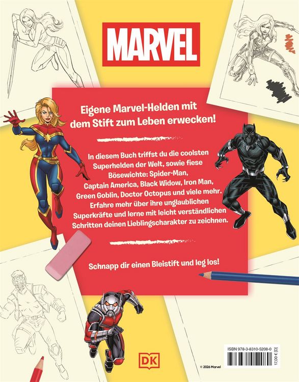 Produktbild: Marvel. So zeichnest du deine Lieblingscharaktere