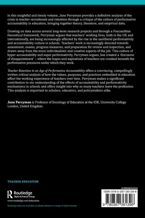 Produktbild: Teacher Retention in an Age of Performative Accountability
