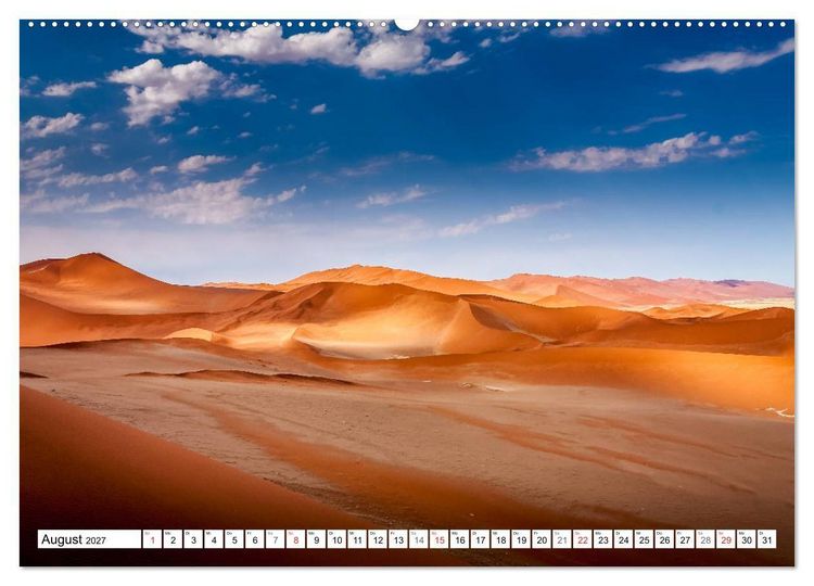 Produktbild: Namibia - Farben und Licht (hochwertiger Premium Wandkalender 2027 DIN A2 quer), Kunstdruck in Hochglanz