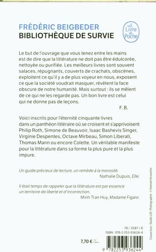 Produktbild: Biblioth&egrave;que de survie