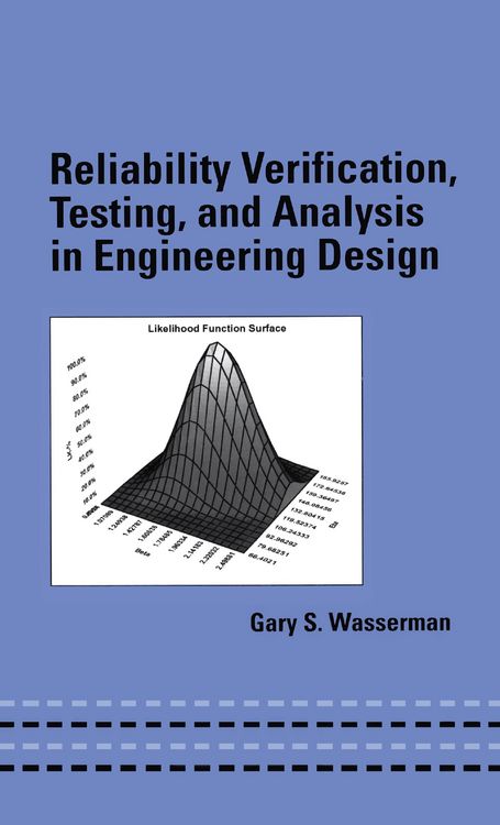 Produktbild: Reliability Verification, Testing, and Analysis in Engineering Design