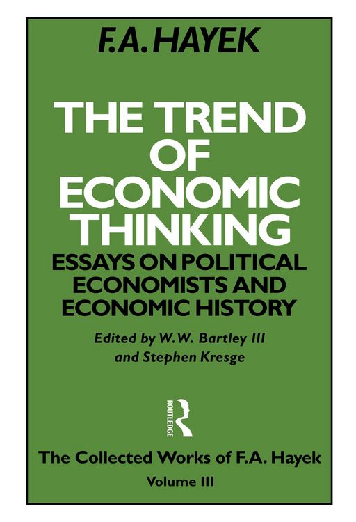 Produktbild: The Trend of Economic Thinking