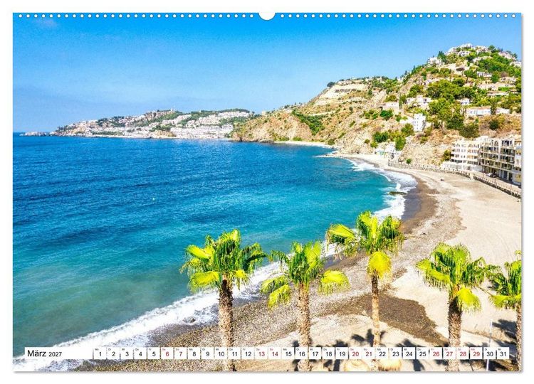 Produktbild: Sonniges Andalusien (Wandkalender 2027 DIN A2 quer), CALVENDO Monatskalender