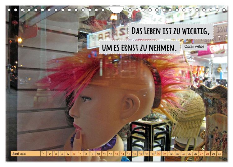 Produktbild: Enjoy your life - Genie&szlig;e das Leben (Wandkalender 2026 DIN A4 quer), CALVENDO Monatskalender
