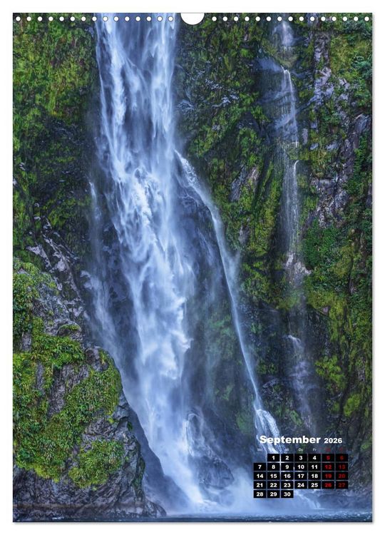 Produktbild: Neuseeland, Inseln der Tr&auml;ume (Wandkalender 2026 DIN A3 hoch), CALVENDO Monatskalender