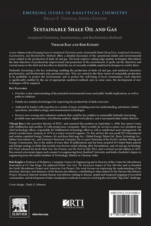 Produktbild: Sustainable Shale Oil and Gas