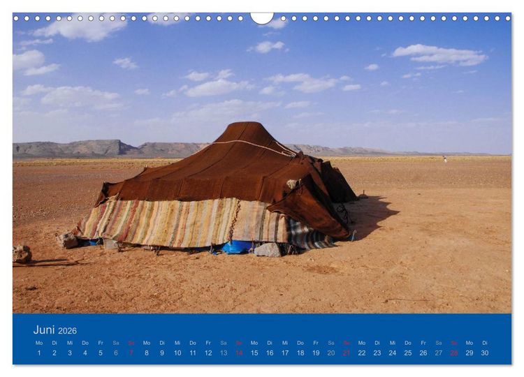 Produktbild: Farben Marokkos (Wandkalender 2026 DIN A3 quer), CALVENDO Monatskalender