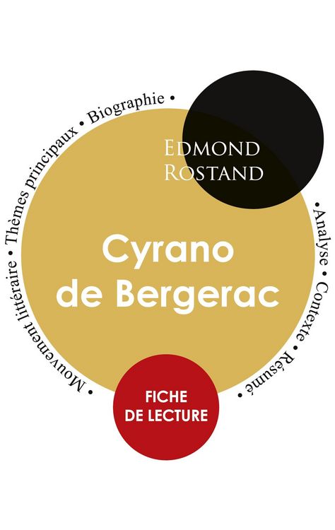 Produktbild: Fiche de lecture Cyrano de Bergerac (&Eacute;tude int&eacute;grale)