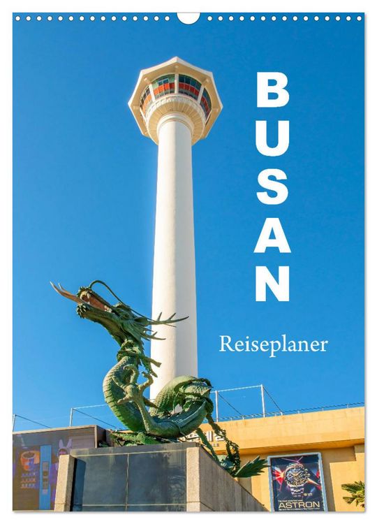 Produktbild: Busan - Reiseplaner (Wandkalender 2026 DIN A3 hoch), CALVENDO Monatskalender
