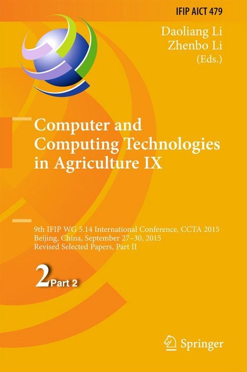 Produktbild: Computer and Computing Technologies in Agriculture IX