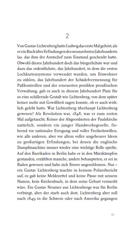 Produktbild: Die Erfindung des Gustav Lichtenberg