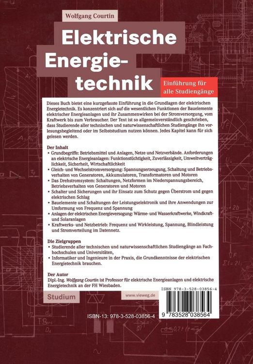 Produktbild: Elektrische Energietechnik