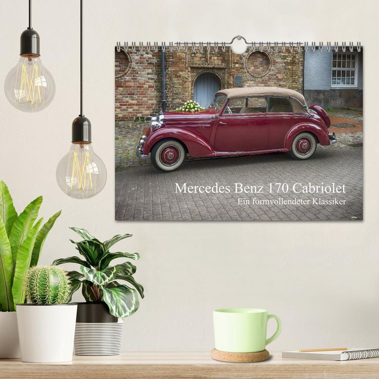 Produktbild: Mercedes Benz 170 Cabriolet (Wandkalender 2026 DIN A4 quer), CALVENDO Monatskalender