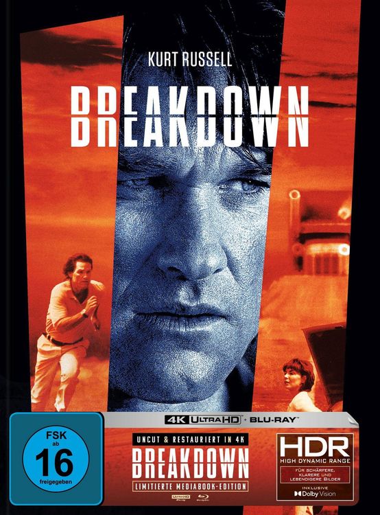 Produktbild: Breakdown - 2-Disc Mediabook - Cover A (4K Ultra HD + Blu-ray)