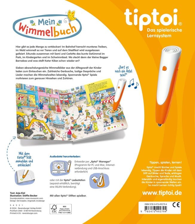 Produktbild: tiptoi&reg; Mein Wimmelbuch