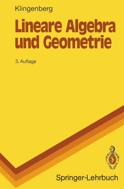 Produktbild: Lineare Algebra und Geometrie