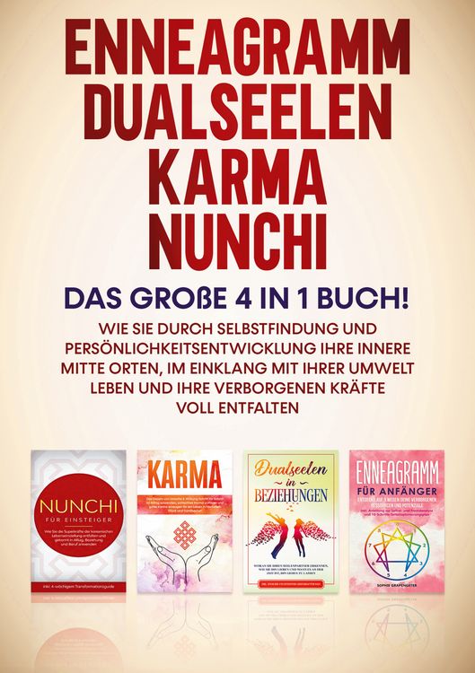 Produktbild: Enneagramm | Dualseelen | Karma | Nunchi: Das gro&szlig;e 4 in 1 Buch!