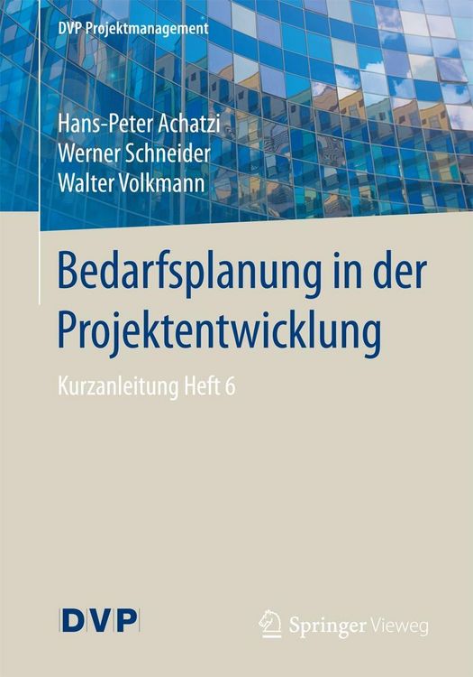 Produktbild: Bedarfsplanung in der Projektentwicklung