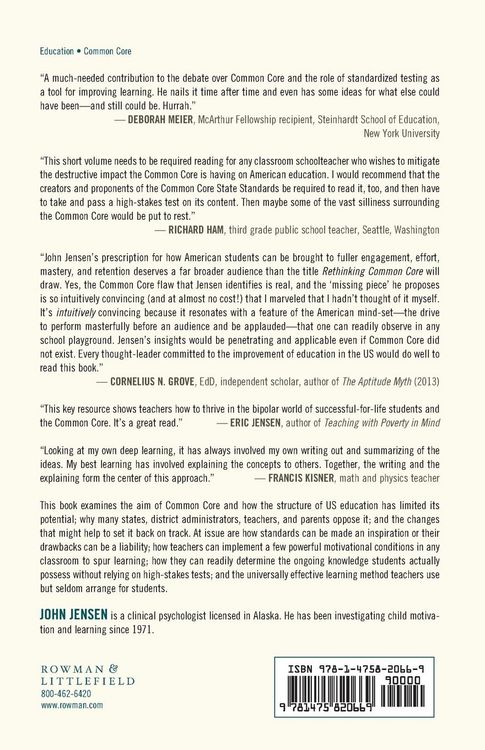 Produktbild: Rethinking Common Core