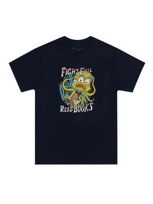 Produktbild: Fight Evil, Read Books (2024) Unisex T-Shirt XX-Large