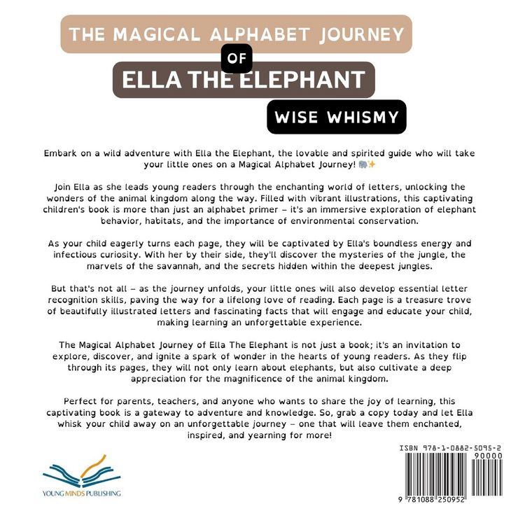 Produktbild: The Magical Alphabet Journey of Ella The Elephant