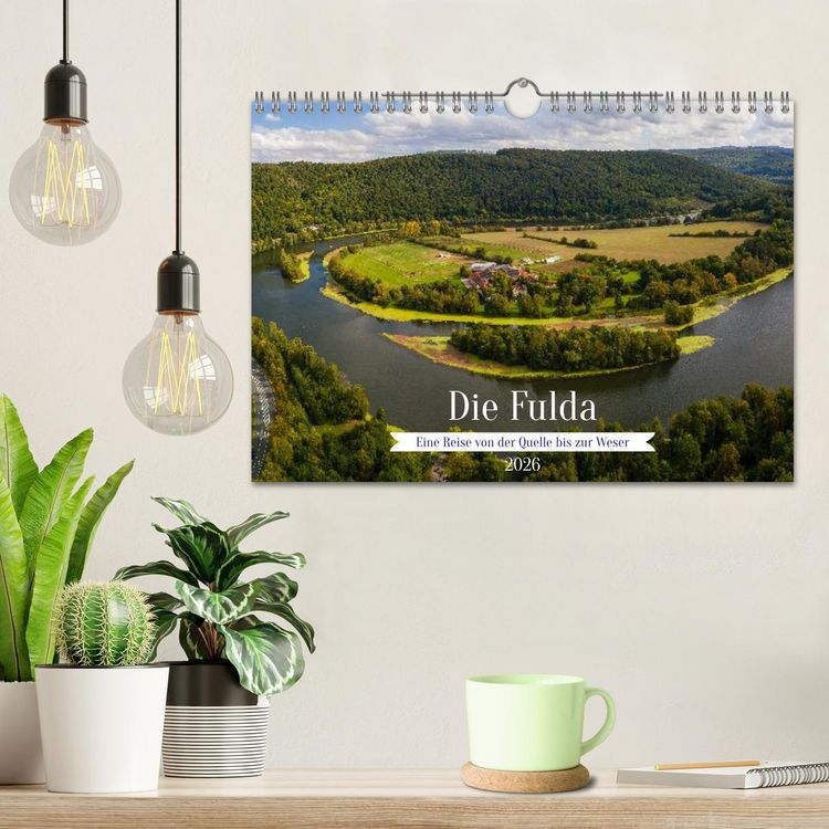 Produktbild: Die Fulda (Wandkalender 2026 DIN A4 quer), CALVENDO Monatskalender