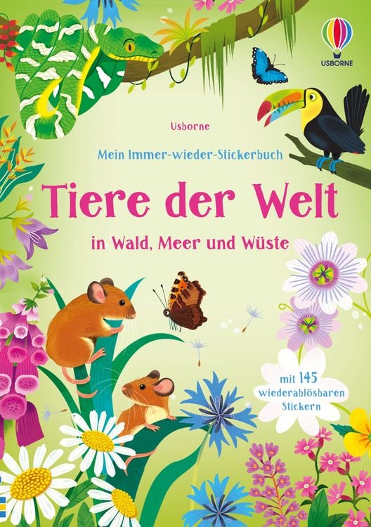 Bild vom Artikel Mein Immer-wieder-Stickerbuch: Tiere der Welt vom Autor 