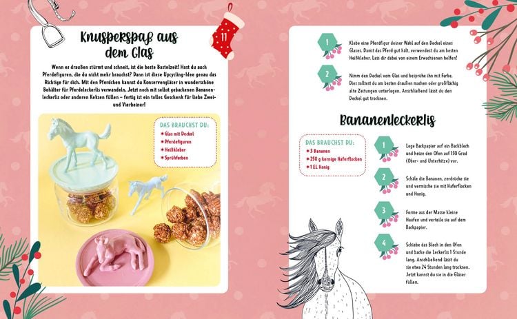 Produktbild: # ponylife &ndash; Mein Adventskalenderbuch &ndash; Von Lia und Lea