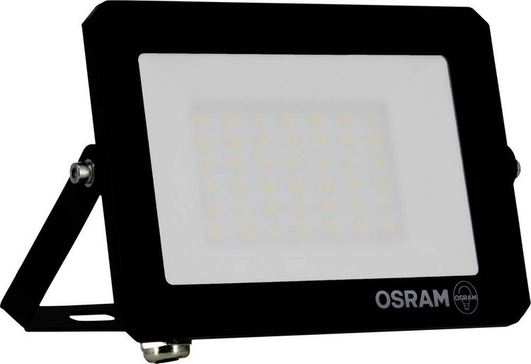 Produktbild: OSRAM HOMELIGHTING FLOODLIGHT LUX 30W 840 BLACK 4099854489648 LED-Flutlichtstrahler 30.00 W Leuchtfarben: Kaltwei&szlig;