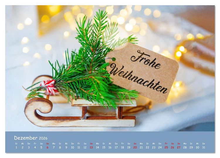 Produktbild: Momente im Jahr, die verbinden - Wunschkalender mit herzlichen Gr&uuml;&szlig;en (hochwertiger Premium Wandkalender 2026 DIN A2 quer), Kunstdruck in Hochglanz