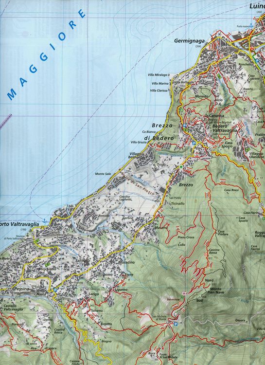Produktbild: Lago Maggiore 1:25 000