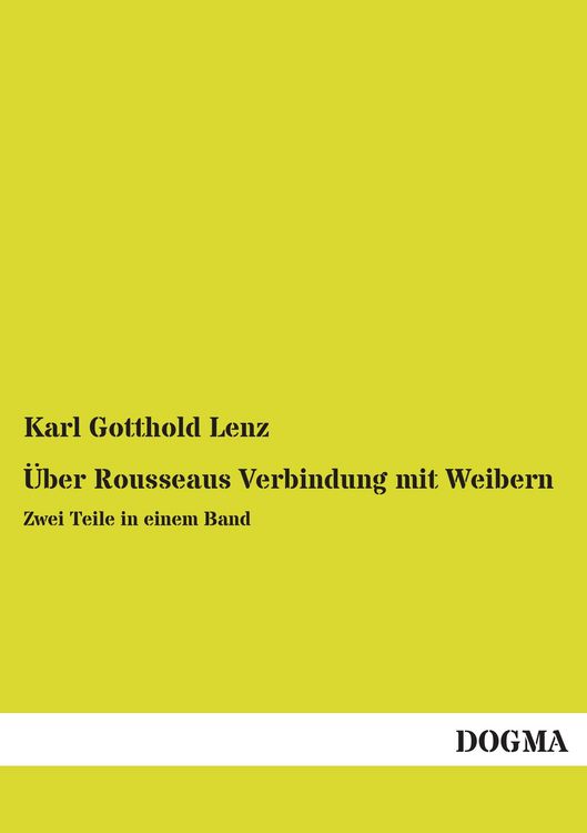 Produktbild: &Uuml;ber Rousseaus Verbindung mit Weibern