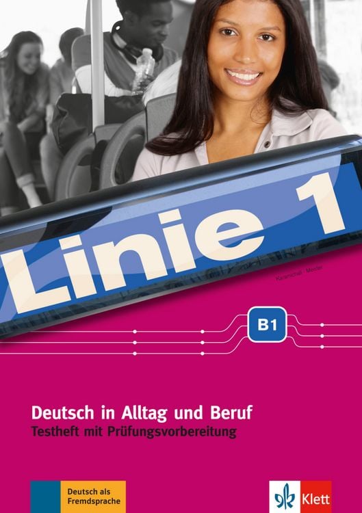 Produktbild: Linie 1 B1. Testheft mit Audio-CD