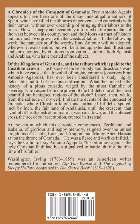 Produktbild: A Chronicle of the Conquest of Granada