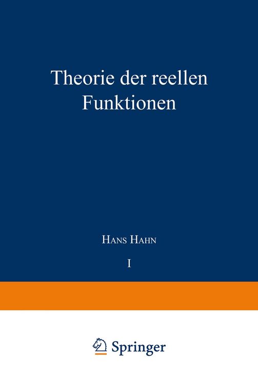 Produktbild: Theorie der reellen Funktionen